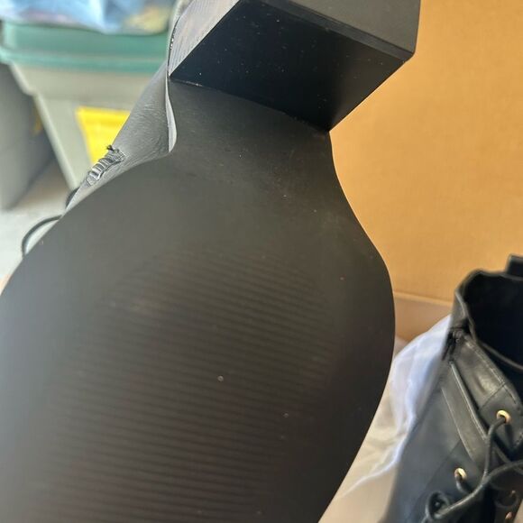 NIB Shoe Dazzle Dilly Block Heel Boottie - Picture 10 of 16